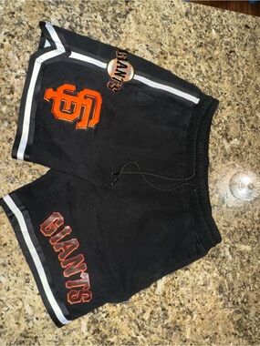 Pro Standard San Francisco Giants Double Knit Taped Shorts